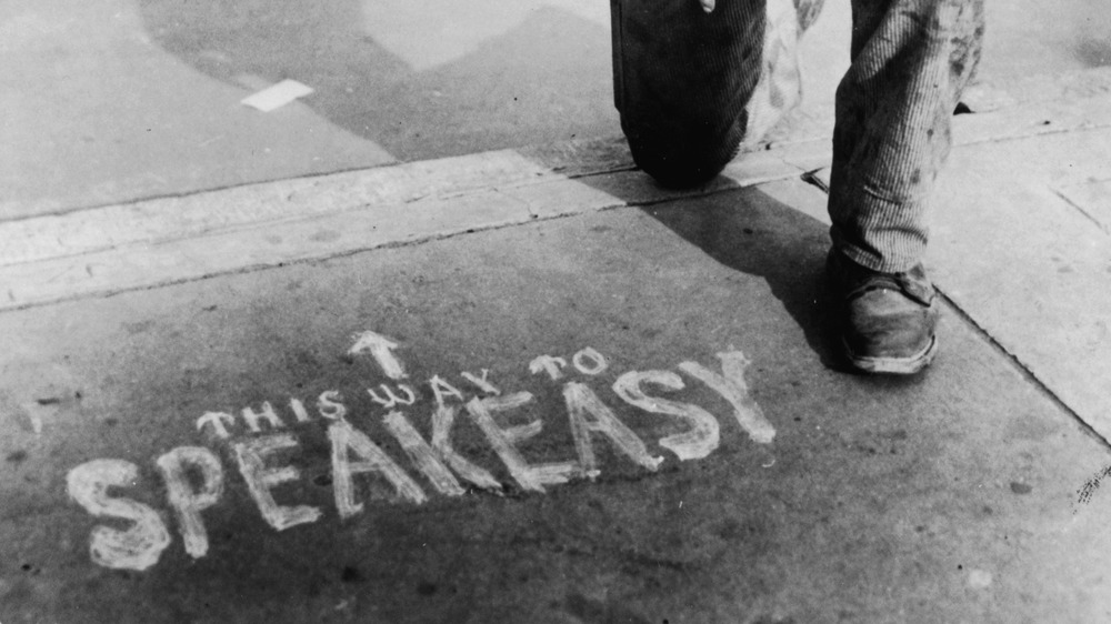 Speakeasy sign 1930's