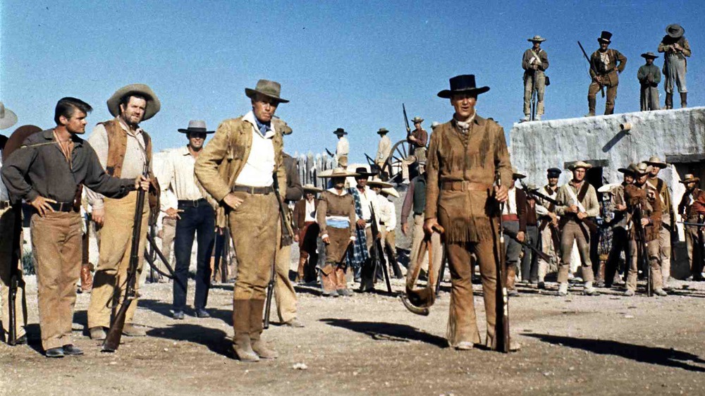 Scene from John Wayne's The Alamo 