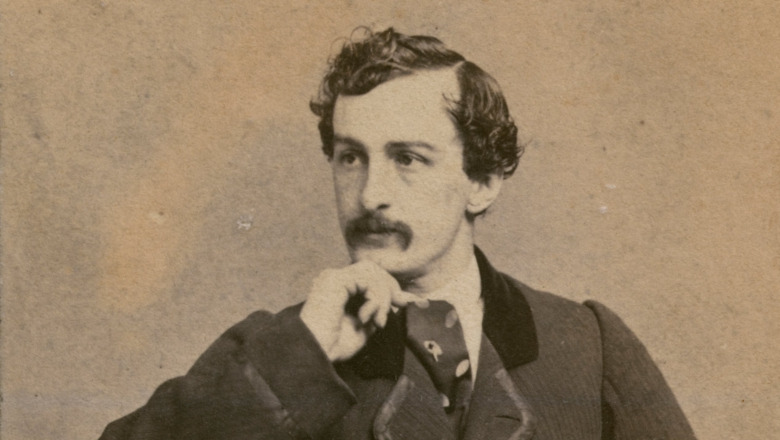 John Wilkes Booth, around 1862