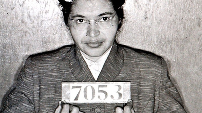 Rosa Parks mugshot 1955