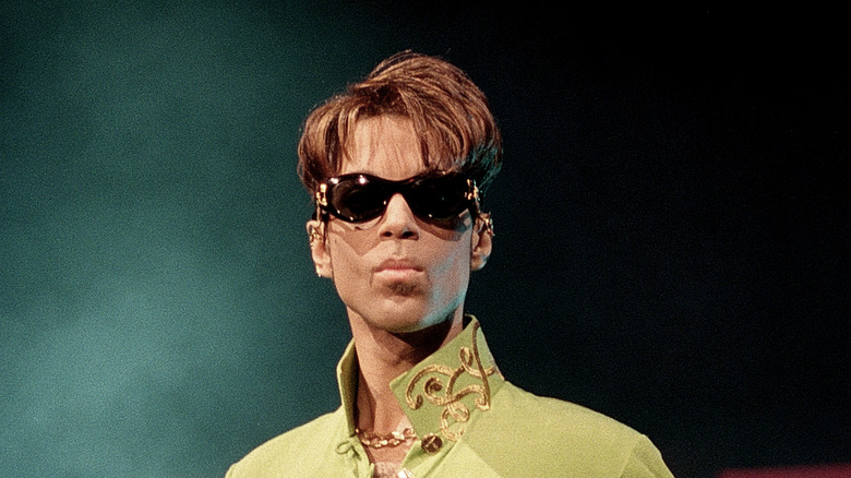 Prince wearing sunglasses