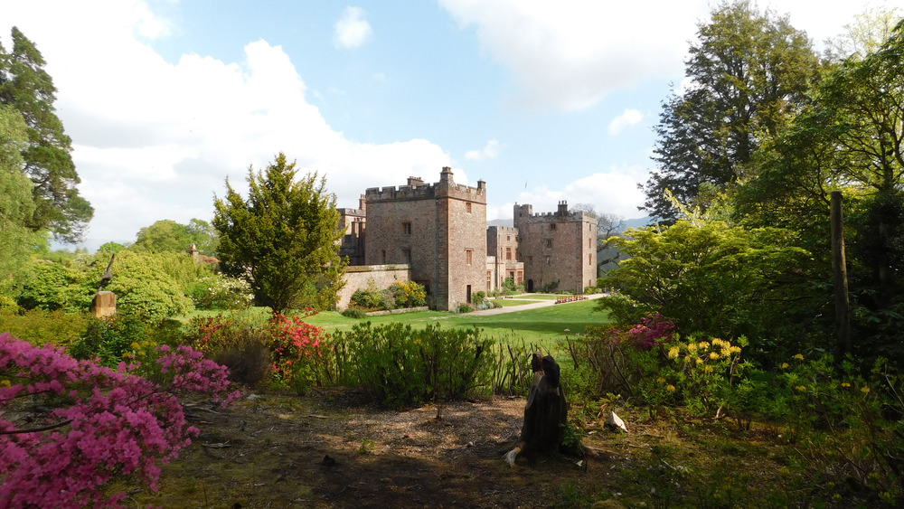 muncaster castle springtime