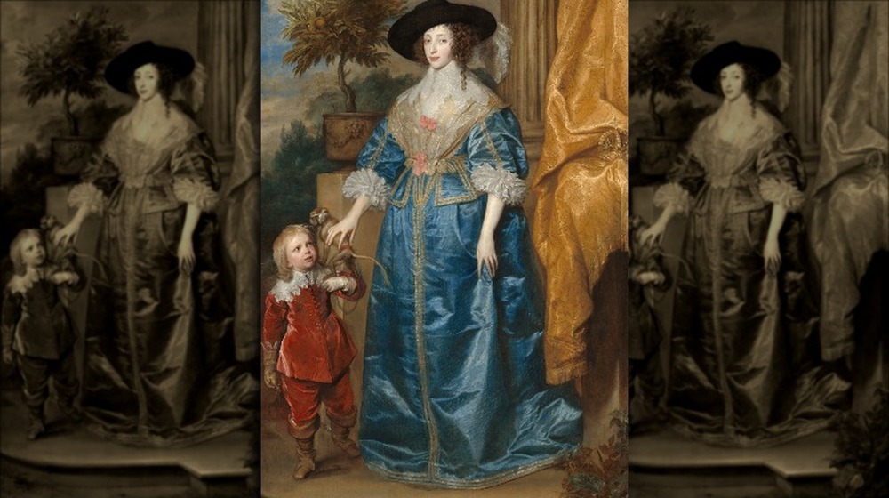 jeffrey hudson with queen henrietta maria