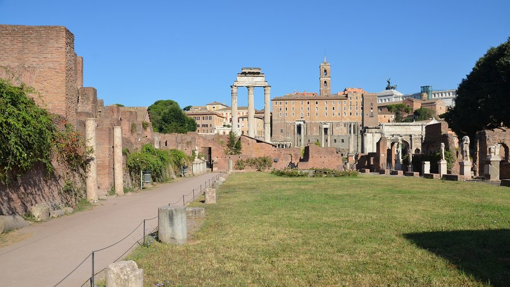 House of the Vestal Virgins (Atrium Vestae), Upper Via Sacra, Rome