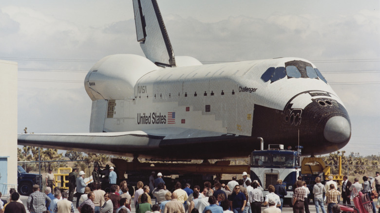 1978 photograph of space shuttle Challenger