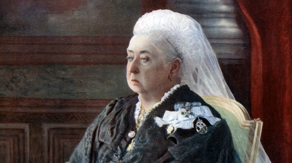 Queen Victoria sitting