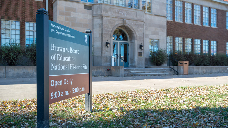 Brown v Board of Education historical site 