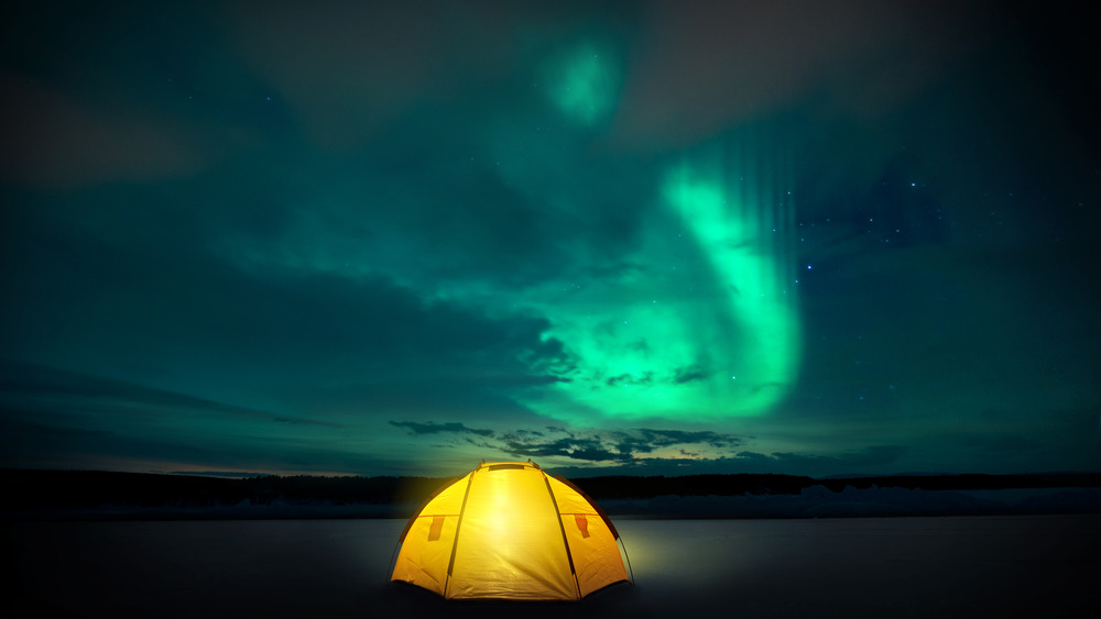 northern lights tent