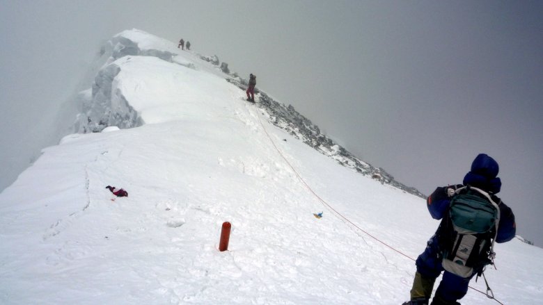 Mt. Everest death zone