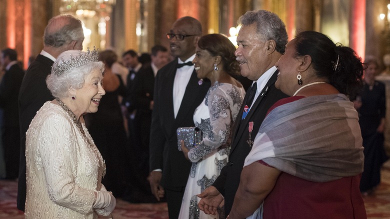 Queen Elizabeth Tuvalu prime minister