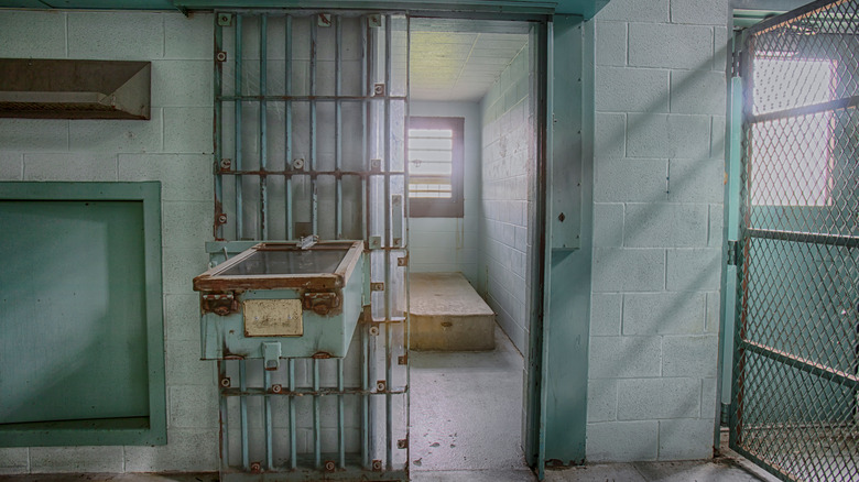 Photo of solitary confinement cell