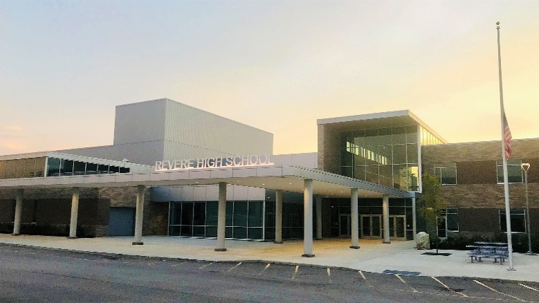 Revere High School front entrance