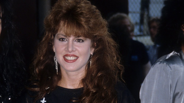 jessica hahn backstage in 1989