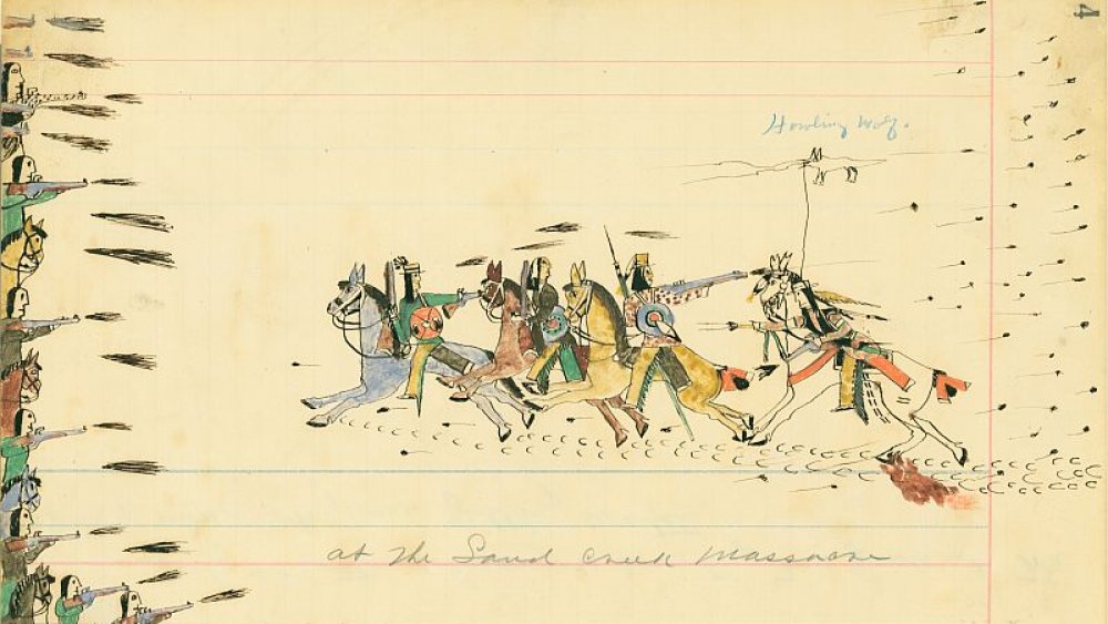 Sand Creek Massacre by Howling Wolf