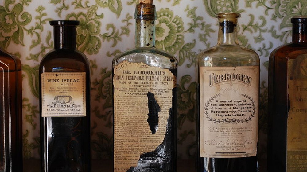 Apothecary bottles