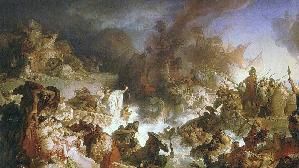 Artemisia of Caria at the Battle of Salamis