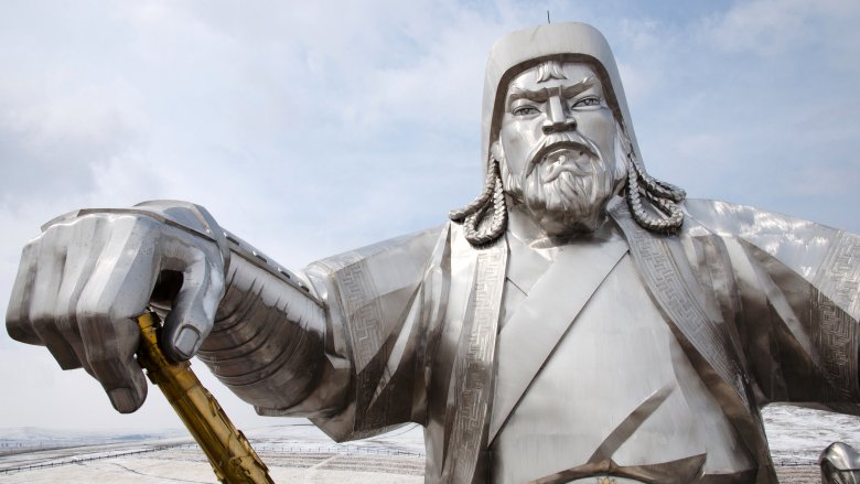 Genghis Khan statue