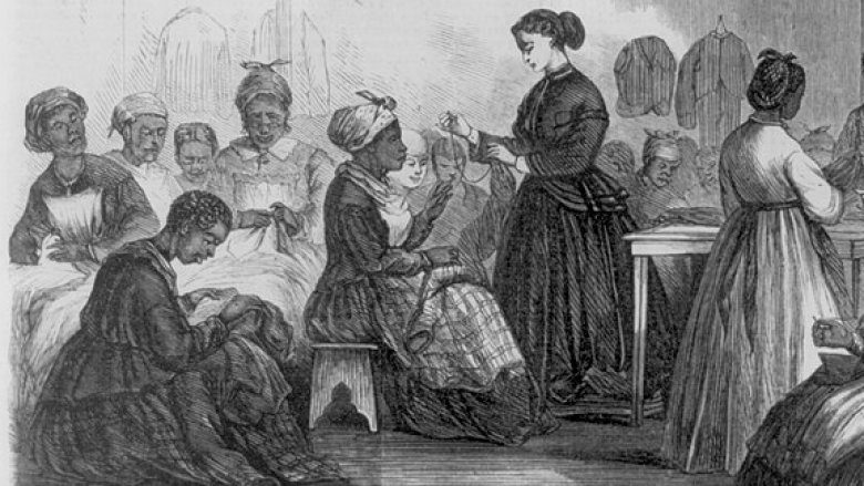 Freed slave women