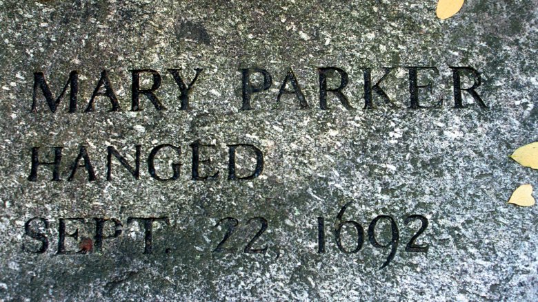 Gravestone in Salem