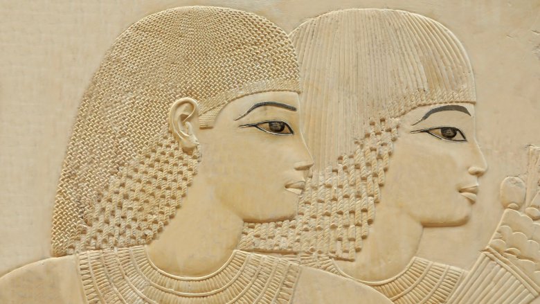 Ancient Egyptian couple