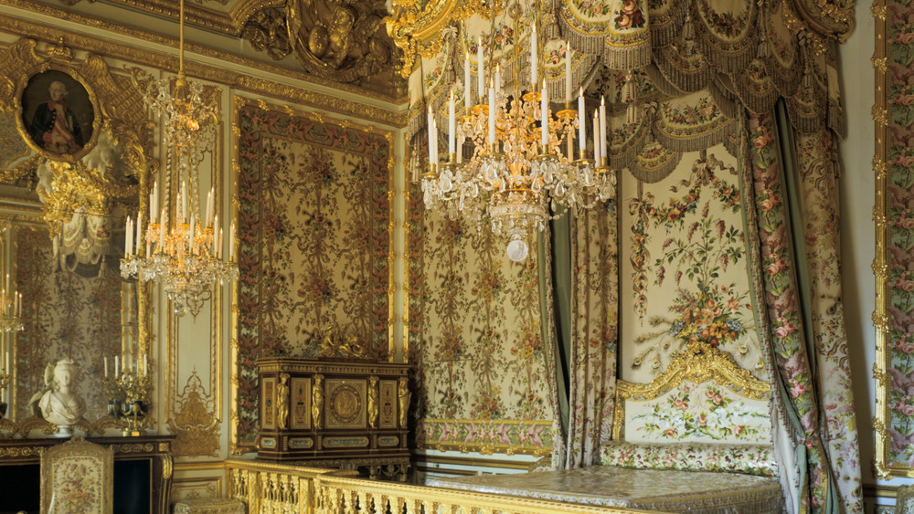 The Queen's bedchamber in Versailles