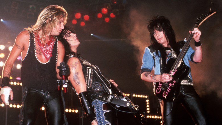 Vince Niel, Nikki Sixx, Mick Mars