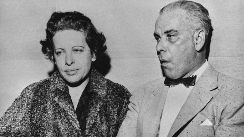 Betty and Morris Weinberger in court