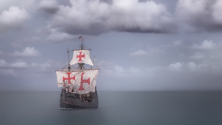 Columbus' ship