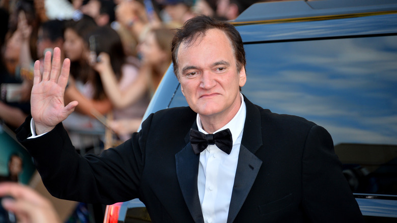 Tarantino waves hello