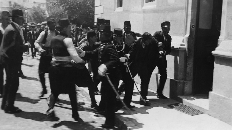 Arrest of Gavrilo Princip