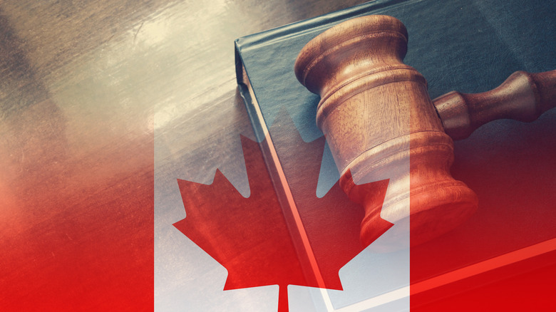 Gavel in Canadian court