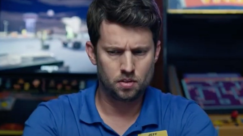 jon heder looking down in when jeff tried to save the world