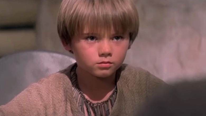 Jake Lloyd portrays Anakin Skywalker in the official trailer for 'Star Wars Episode I: The Phantom Menace.'