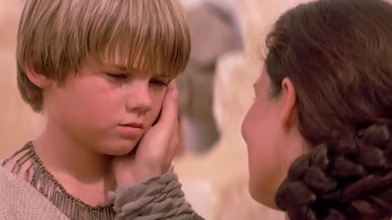 Jake Lloyd portrays Anakin Skywalker in the official trailer for 'Star Wars Episode I: The Phantom Menace.'