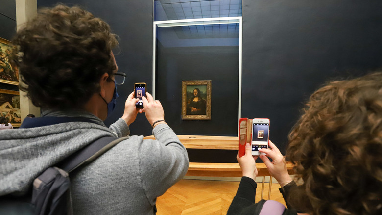 Mona Lisa on view