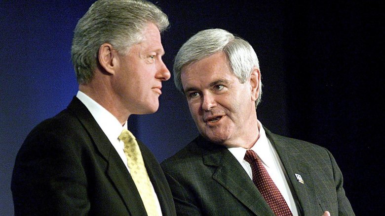 Bill Clinton, Newt Gingrich