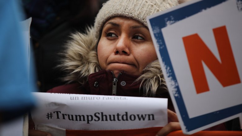 protest, shutdown