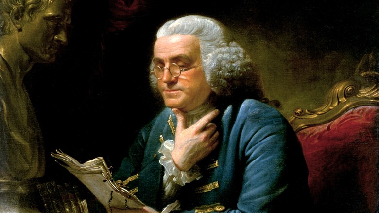 benjamin franklin reading