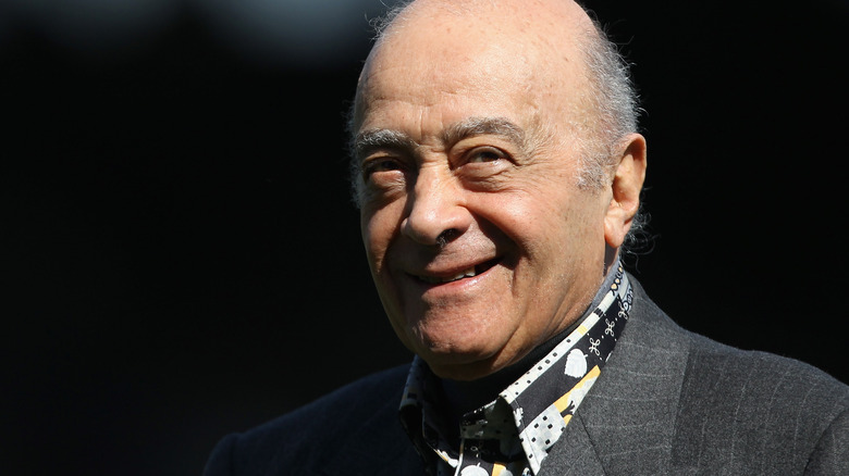 Mohamed al-Fayed in real life portrait