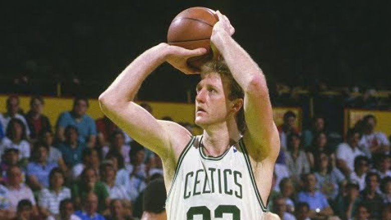 Authentic Jersey Boston Celtics Road 1985-86 Larry Bird