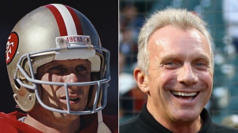 Joe Montana then and now