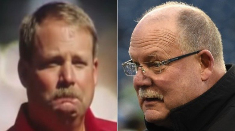 Mike Holmgren then and now