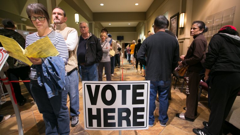 lines at the polls 2018