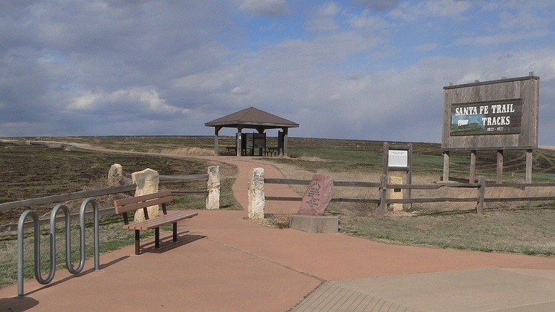 Santa Fe rest stop