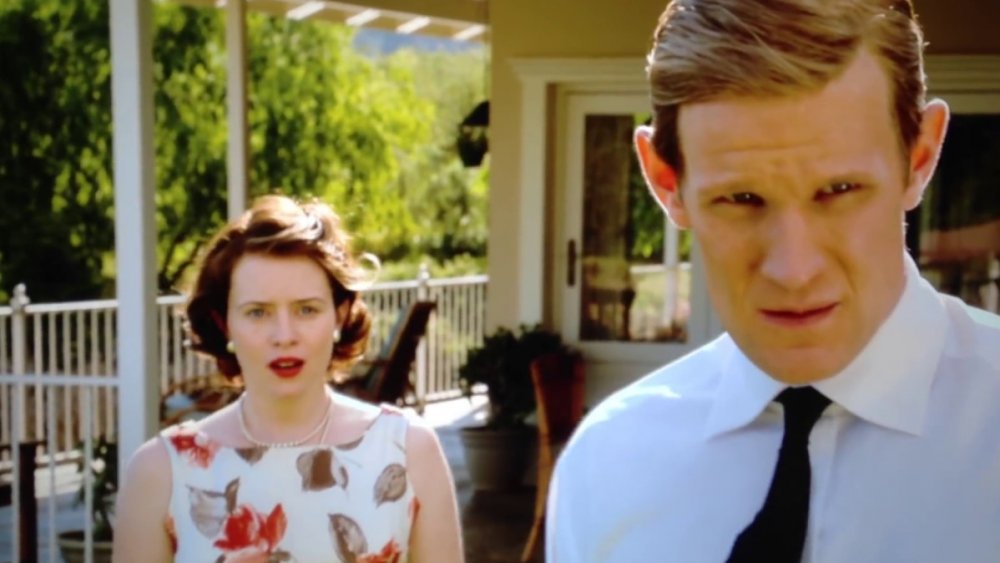 Claire Foy and Matt Smith