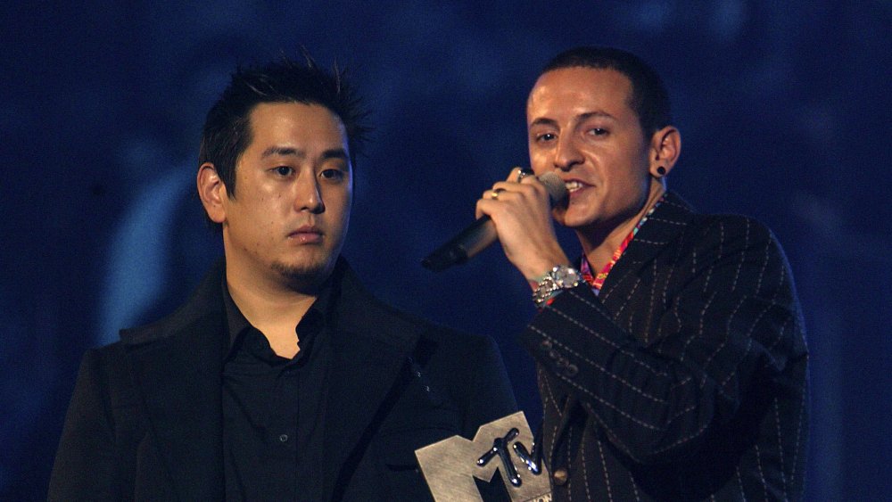 Chester Bennington and Mr Hahn