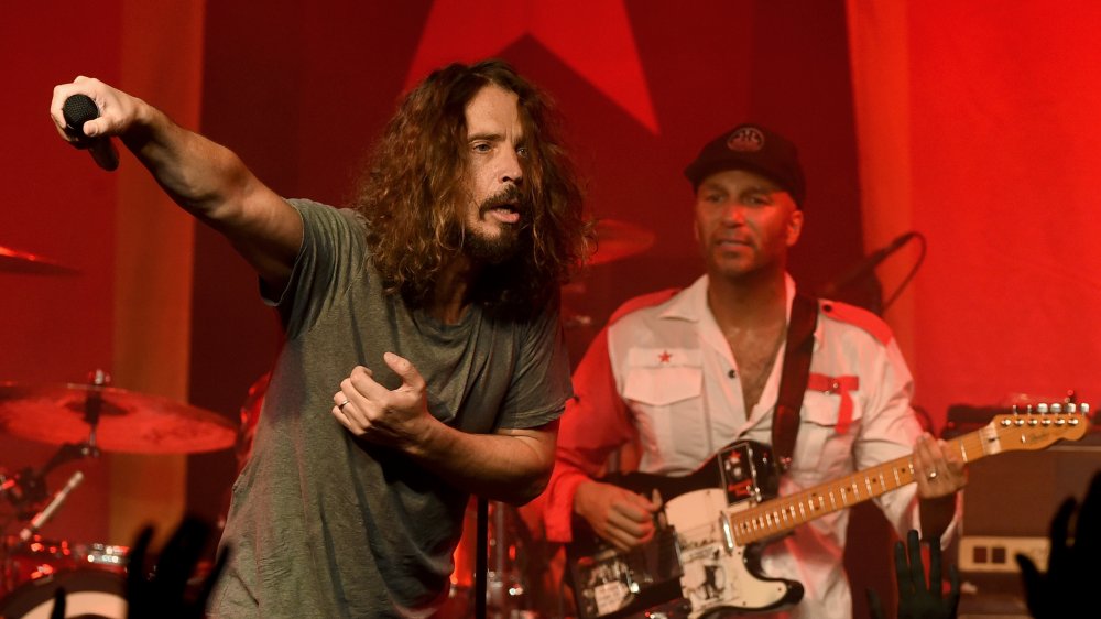 Chris Cornell and Tom Morello