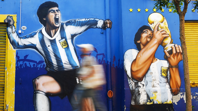 Diego Maradona Mural