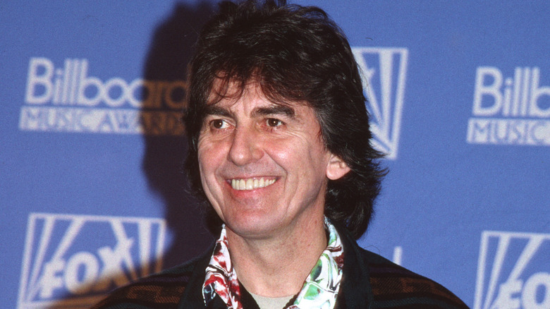 George Harrison smiling