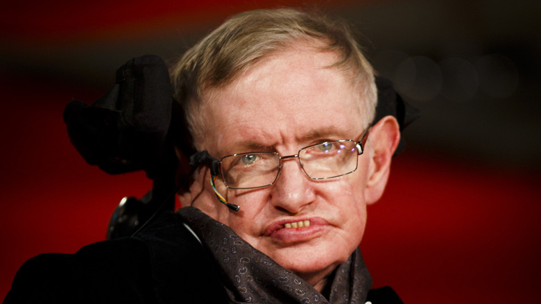 Stephen Hawking at Royal Opera House in 2015